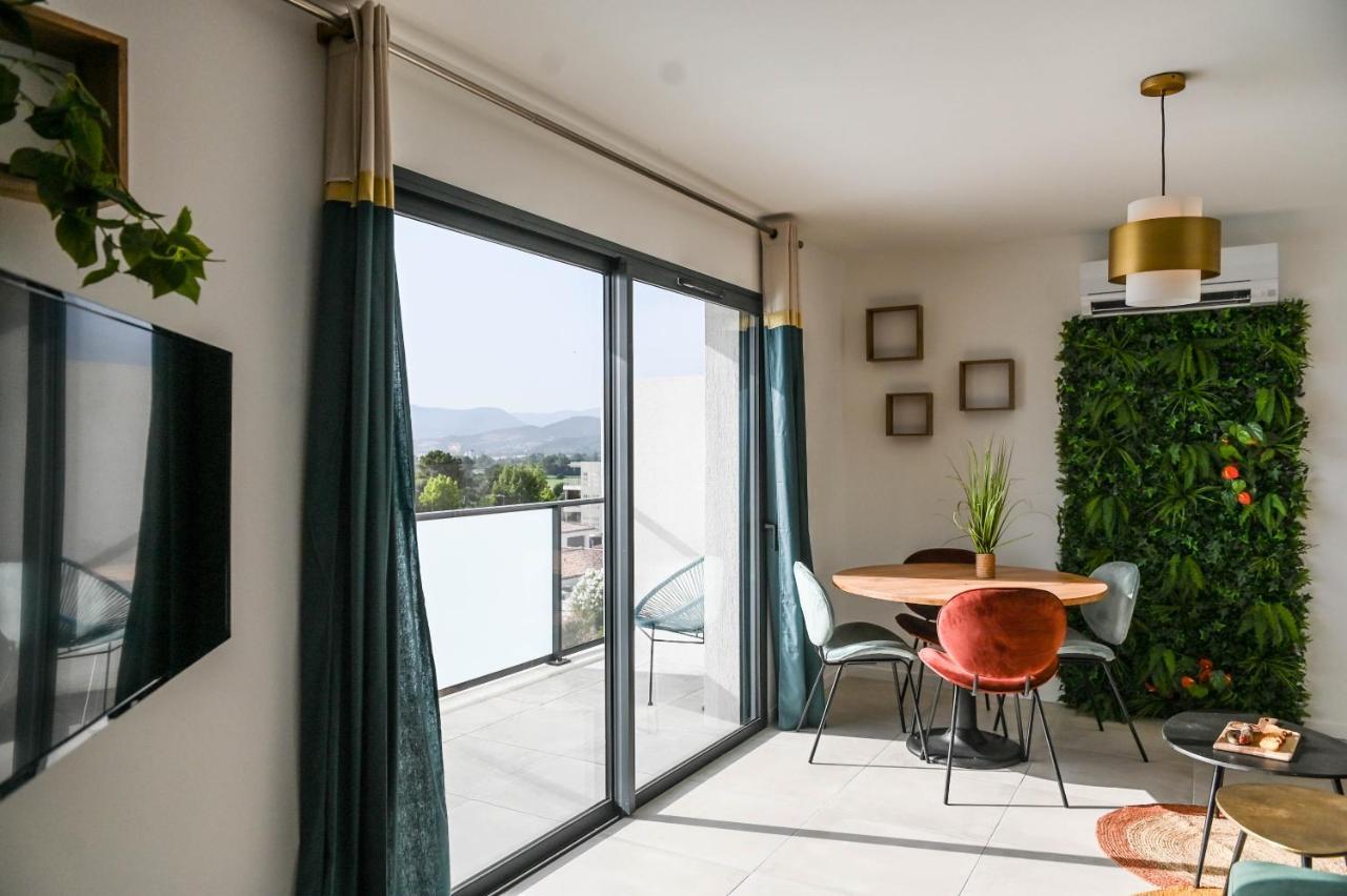 Appartement Porticcio Vacations - Terrasse, Piscine, Jacuzzi, Clim - By Tgb Extérieur photo